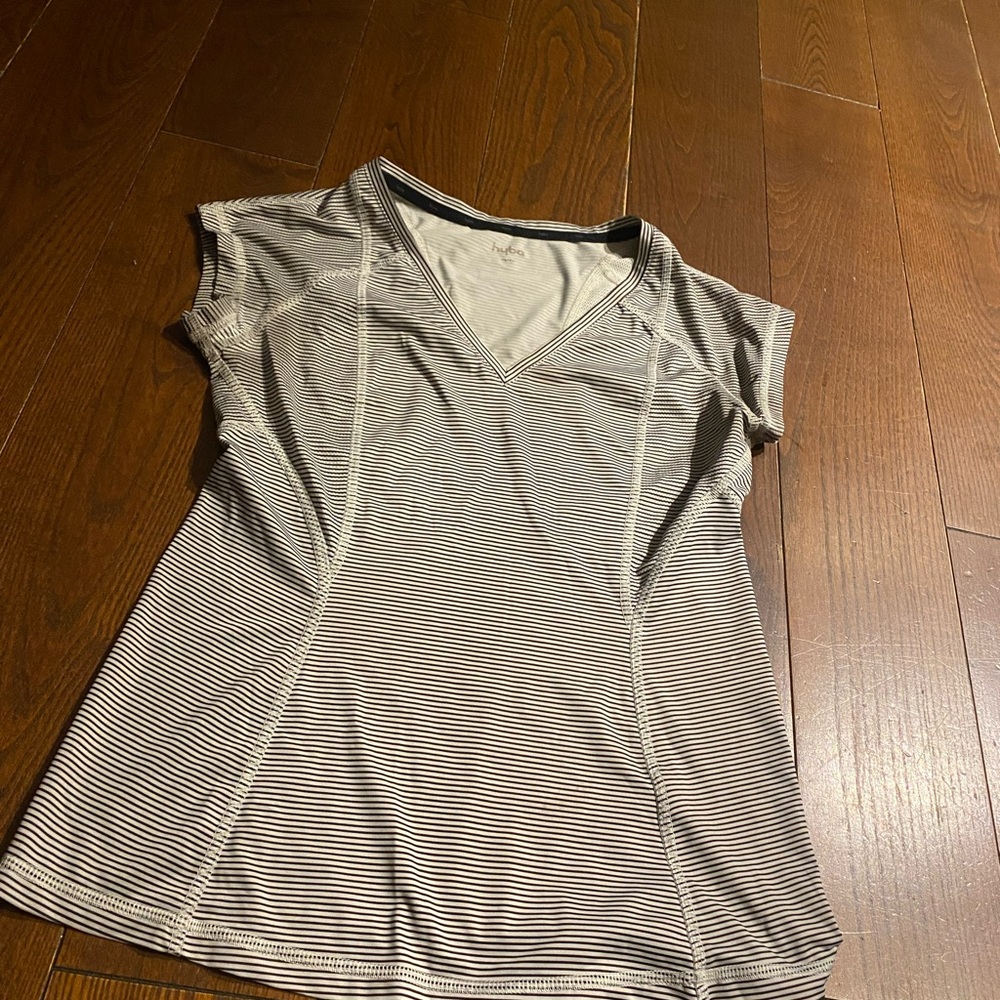 Classic Striped V-Neck Women's Tee
